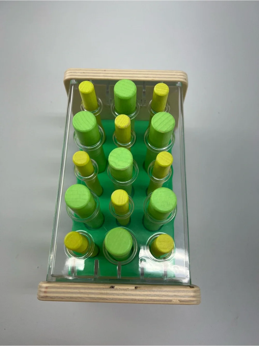 Lovevery Wooden Posting Stand Montessori Inspired Fine Motor Toy